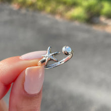 Load image into Gallery viewer, Limited Edition: Starfish Adjustable Ring - Capeology