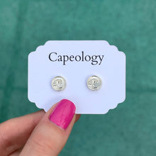Load image into Gallery viewer, Wave Coin Earrings - Capeology