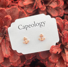 Load image into Gallery viewer, Anchor Earrings