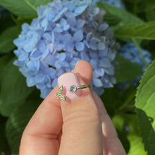 Load image into Gallery viewer, Mermaid Adjustable Ring - Capeology