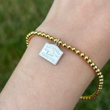 Load image into Gallery viewer, Two-Toned Entering Cape Cod Sign Bracelet