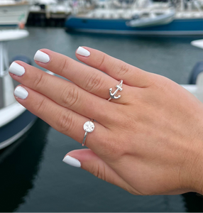 Sand Dollar Adjustable Ring