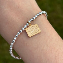 Load image into Gallery viewer, LAUNCHING 6/8 @ 8AM: Two-Toned Entering Cape Cod Sign Bracelet