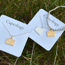 Load image into Gallery viewer, LAUNCHING 6/8 @ 8AM: Two-Toned Entering Cape Cod Sign Necklace
