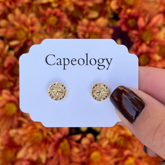 Compass Earrings - Capeology