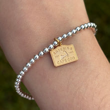 Load image into Gallery viewer, LAUNCHING 6/8 @ 8AM: Two-Toned Entering Cape Cod Sign Bracelet