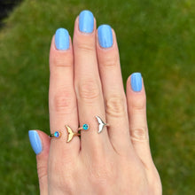 Load image into Gallery viewer, Whale Tail Adjustable Ring
