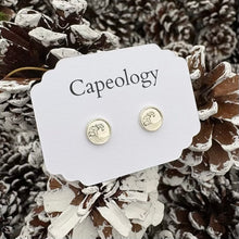 Load image into Gallery viewer, Wave Coin Earrings - Capeology