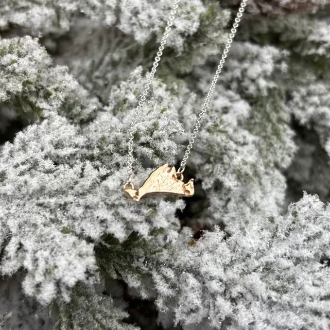 Two-Toned Martha's Vineyard Necklace - Capeology