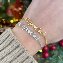 Load image into Gallery viewer, Dainty Cape Cod Script Bracelet - Capeology