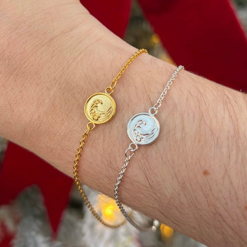 Wave Coin Bracelet - Capeology