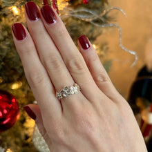 Load image into Gallery viewer, Hydrangea Adjustable Ring