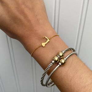 Cape Cod Bracelet (with slider clasp)
