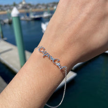Load image into Gallery viewer, Dainty Cape Cod Script Bracelet