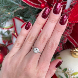 Sand Dollar Adjustable Ring