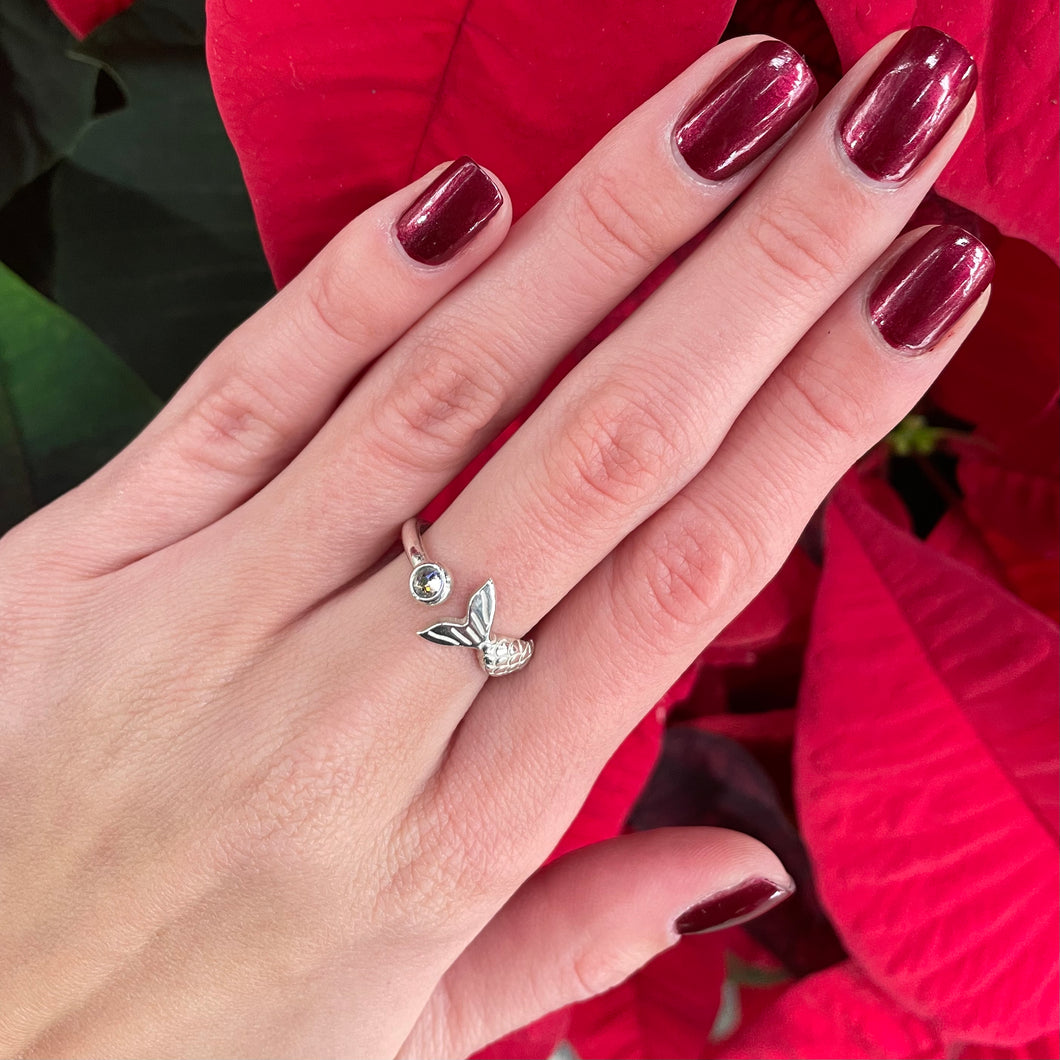 Mermaid Adjustable Ring - Capeology