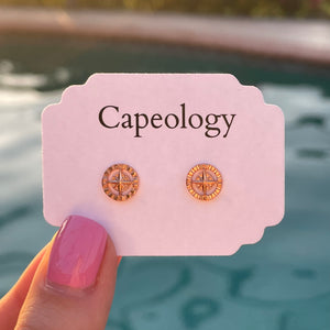 Compass Earrings - Capeology