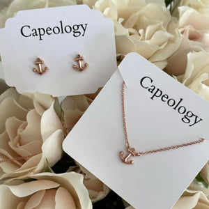 Anchor Earrings - Capeology
