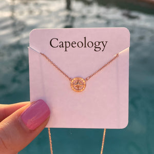 Compass Necklace - Capeology