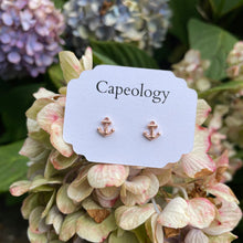 Load image into Gallery viewer, Anchor Earrings - Capeology